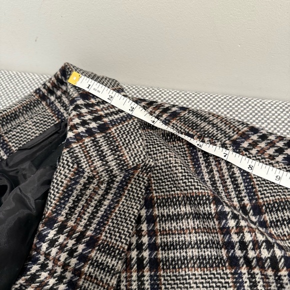 Madewell Plaid Goodwin Oversized Topcoat size L - Picture 14 of 15
